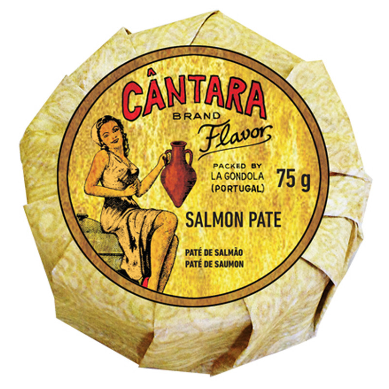 PATÉ SALMÓN PORCIÓN 75g.(24p/caja)